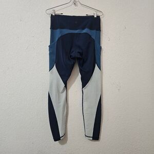 Athleta colorblock leggings small size women